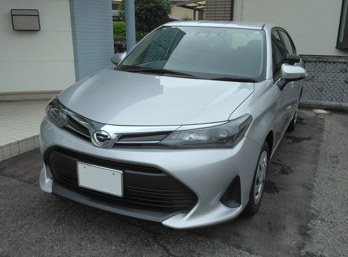 DAサポートの実車評価に使用するトヨタ カローラアクシオ